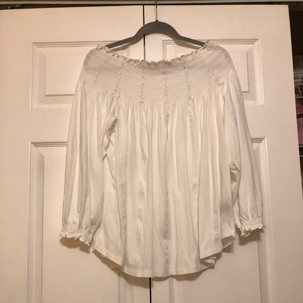Ralph Lauren off the shoulder top